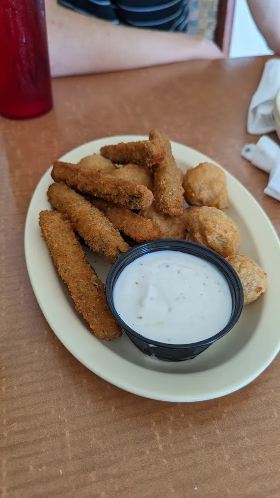 Fried Zucchini and Mushrooms