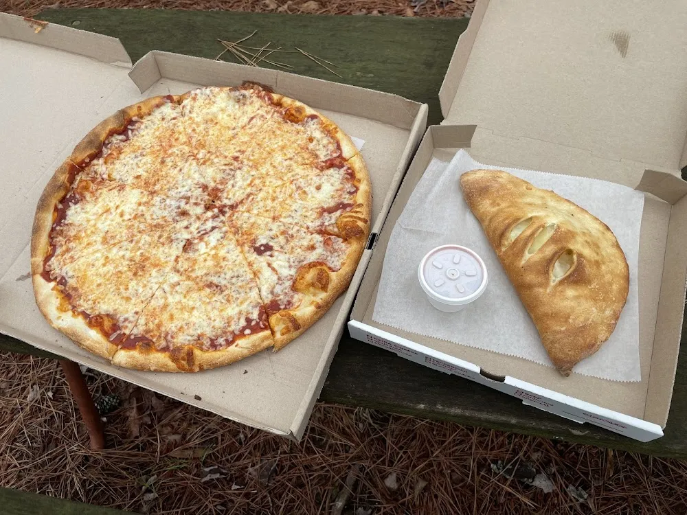Pizza and Calzone