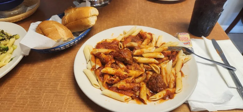 Ziti with Meatballs